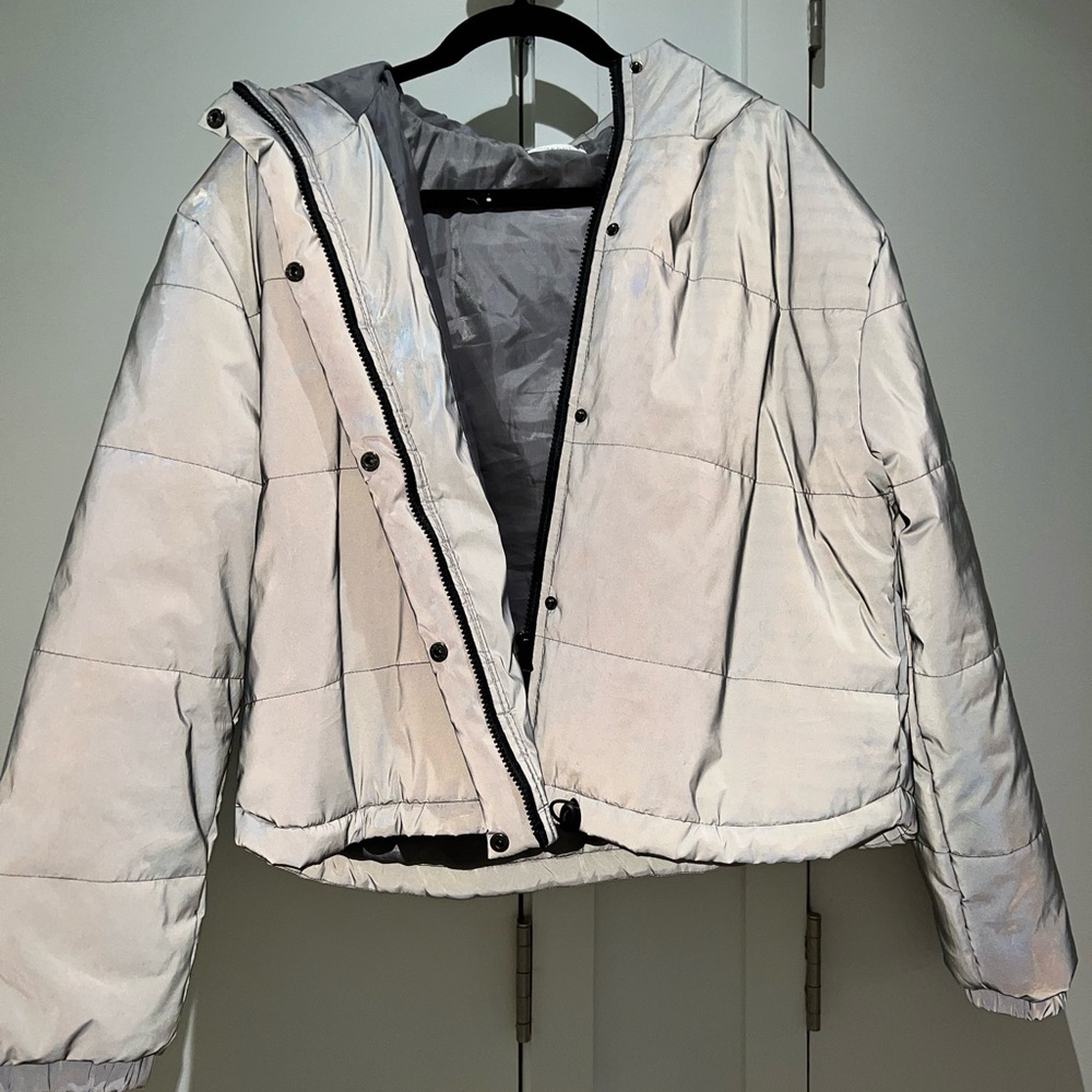 Reflective Nylon Light Jacket